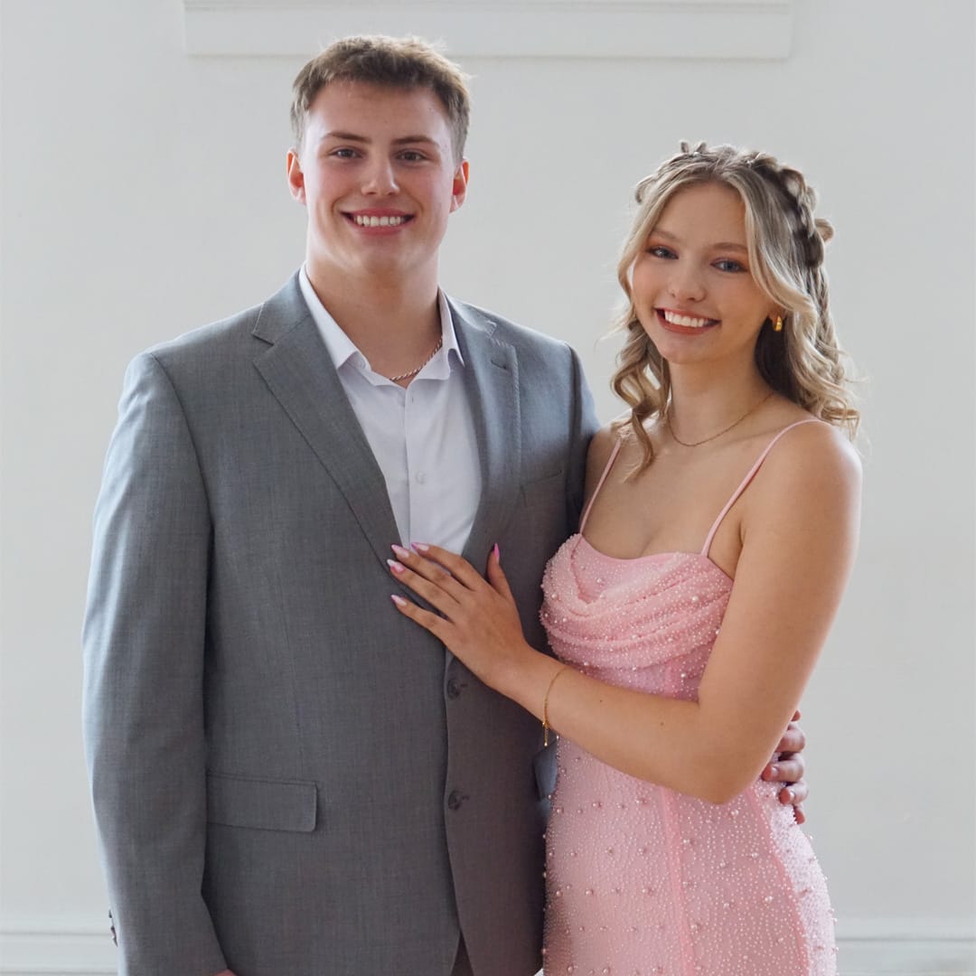 Prom couple